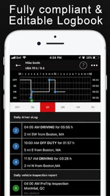 TruxTrax - Trucking ELogbook android App screenshot 5